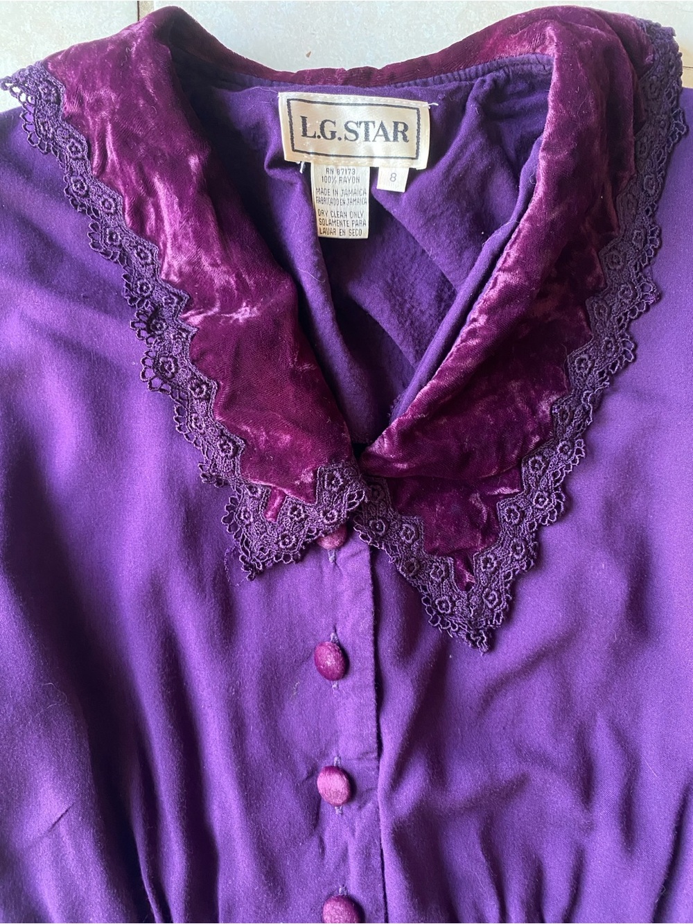 Vintage Prarie Dress with side pockets